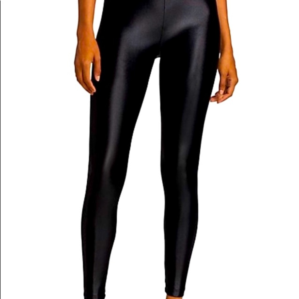 Black Koral lustrous high waisted leggings
